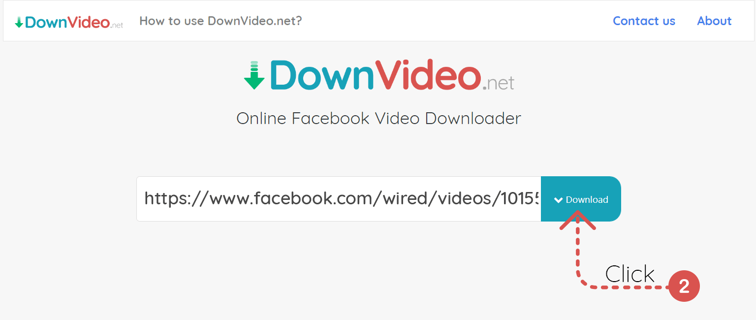 How to Download Facebook Videos Step-2